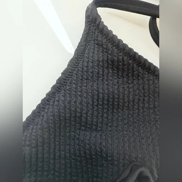 AERIE CRINKLE HALTER VOOP BIKINI TOP WOMENS!! - Picture 11 of 11